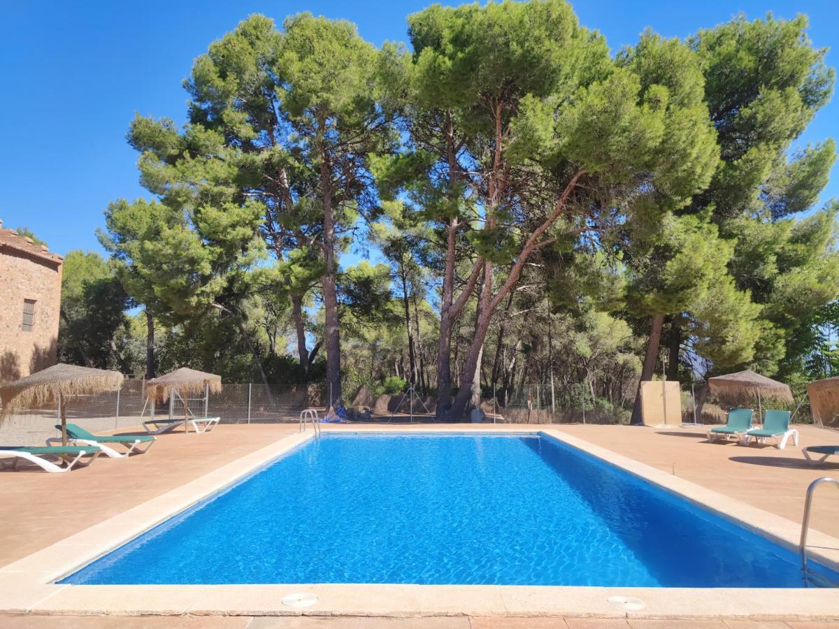Masia De San Juan Casa Numero 1 En Castillo Con Piscina Y Aire Acondicionado Segorbe Exterior foto